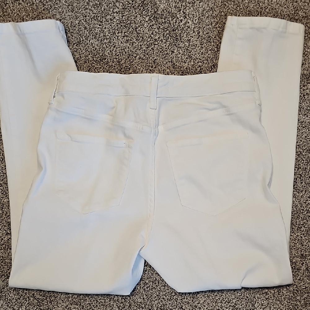 Nine West Women's Crisp White Skinny Jeans